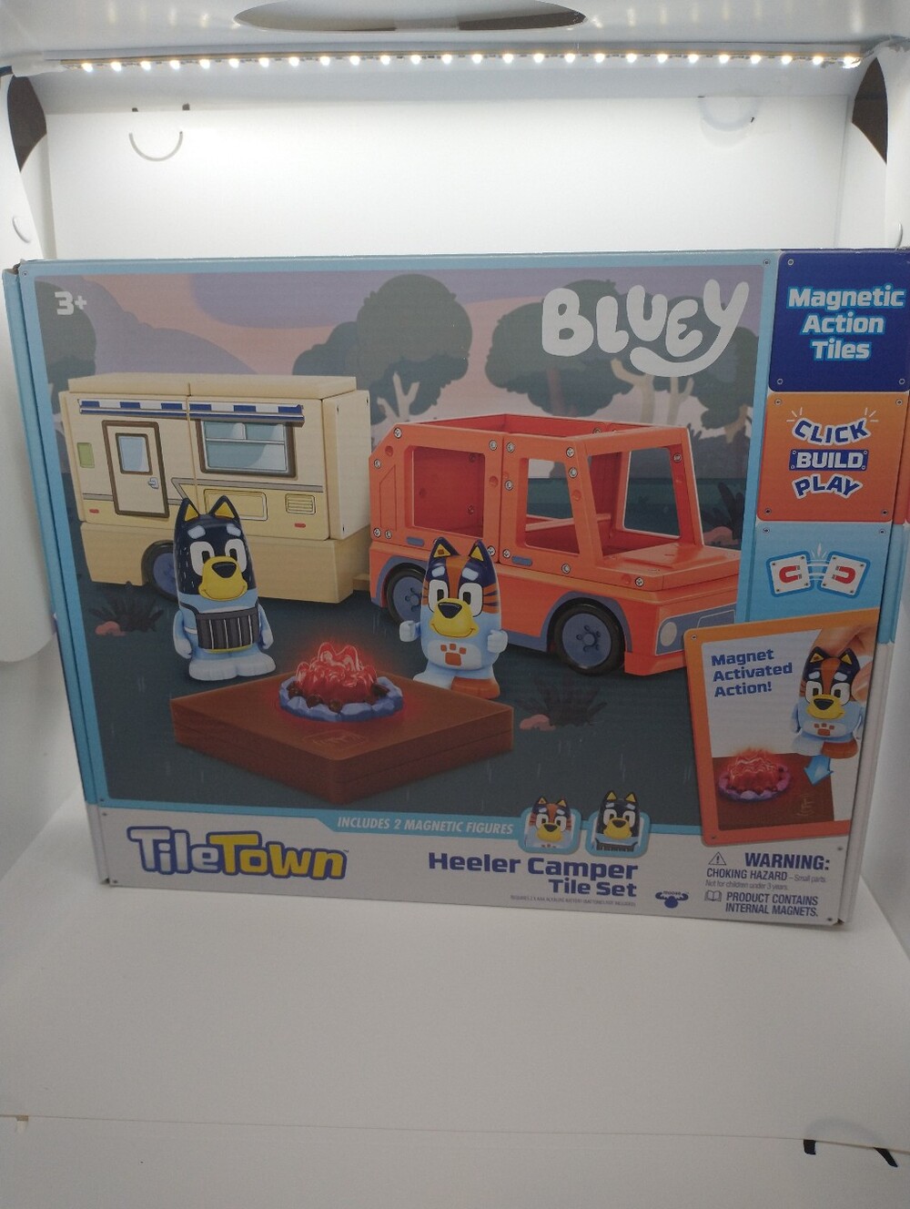TILE TOWN BLUEY CAMPER TILE SET